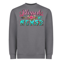 Storm western blessed nurse pink floral arrow Heavyweight Sweatshirt - BarkalooDesign