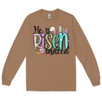 He Is Risen Indeed Long Sleeve Tee | Teevron