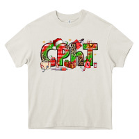 Cream christmas cpht pharmacy technician Heavy Core Tee - texasbilliewilder