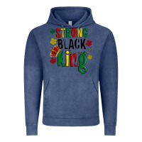 Vintage Denim strong black king Vintage Hoodie - Artiststas