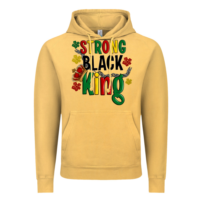 Strong Black King Vintage Hoodie by Artiststas | Teevron