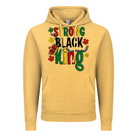 Vintage Mustard strong black king Vintage Hoodie - Artiststas