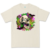 Bone halloween skull Premium Tee - AdoDesignShop