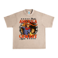French Oak make america cowboy again Urban Heavy Tee - AdoDesignShop