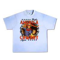 Grape Ice make america cowboy again Urban Heavy Tee - AdoDesignShop