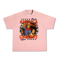 Salmon make america cowboy again Urban Heavy Tee - AdoDesignShop