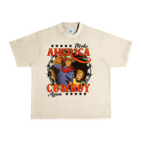 Sandshell make america cowboy again Urban Heavy Tee - AdoDesignShop