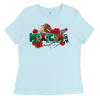 Baby Blue mexicana Ladies Tee - texasbilliewilder