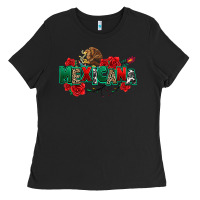 Black mexicana Ladies Tee - texasbilliewilder