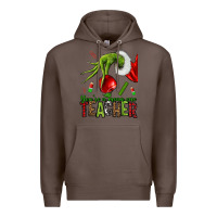 Coffee Christmas Character Premium Hoodie - NancyCooperArtShop