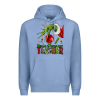 Colony Blue Christmas Character Premium Hoodie - NancyCooperArtShop