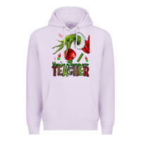 Lilac Christmas Character Premium Hoodie - NancyCooperArtShop