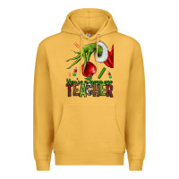 Mustard Christmas Character Premium Hoodie - NancyCooperArtShop