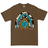 Cacao rainbow sunflower gemstone Premium Tee - RanaPortraitStore