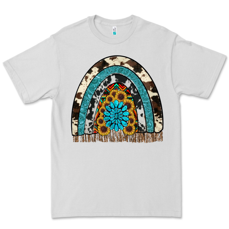 Rainbow Sunflower Gemstone Premium Tee by RanaPortraitStore | Teevron