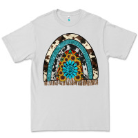Dove Grey rainbow sunflower gemstone Premium Tee - RanaPortraitStore