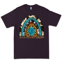 Plum rainbow sunflower gemstone Premium Tee - RanaPortraitStore