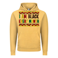 Vintage Mustard i am black every month Vintage Hoodie - Artiststas