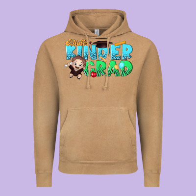 Mister Kinder Grad Vintage Hoodie Designed By Ranaportraitstore