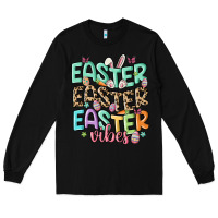Black easter vibes Long Sleeve Tee - MaliasSmallBusiness