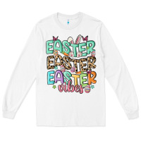 White easter vibes Long Sleeve Tee - MaliasSmallBusiness