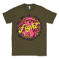 Army Green fight breast cancer Classic Tee - NancyCooperArtShop