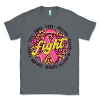 Charcoal Heather fight breast cancer Classic Tee - NancyCooperArtShop