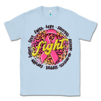 Dusty Blue fight breast cancer Classic Tee - NancyCooperArtShop