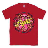 Red fight breast cancer Classic Tee - NancyCooperArtShop