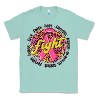 Seafoam fight breast cancer Classic Tee - NancyCooperArtShop