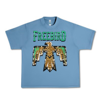 Pebble Blue freebird native american Urban Heavy Tee - AdoDesignShop