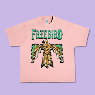 Freebird Native American Urban Heavy Tee Designed By Adodesignshop
