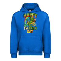 Cobalt Happy St. Patrex Day Urban Hoodie - CowGirlArtShop