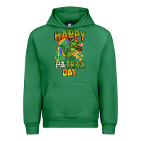 Emerald Happy St. Patrex Day Urban Hoodie - CowGirlArtShop