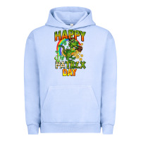 Pigment Grape Ice Happy St. Patrex Day Urban Hoodie - CowGirlArtShop