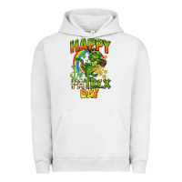 Pigment Lunar Rock Happy St. Patrex Day Urban Hoodie - CowGirlArtShop