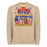 Mushroom getting star spangled hammered Heavyweight Sweatshirt - NancyCooperArtShop
