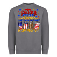 Storm getting star spangled hammered Heavyweight Sweatshirt - NancyCooperArtShop