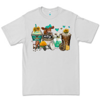 Dove Grey cows coffee cups Premium Tee - Zillion Design Studio