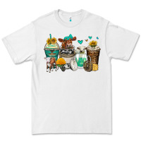 White cows coffee cups Premium Tee - Zillion Design Studio