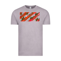 Leopar And Cowhide With Mistletoe Vintage Tee | Teevron