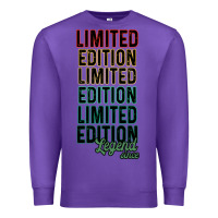 Purple Legend Since 1970 Premium Sweatshirt - Bettercallsaul
