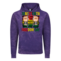 Cloud Purple juneteenth freedom day Vintage Hoodie - Artiststas
