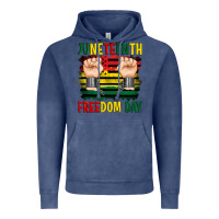 Vintage Denim juneteenth freedom day Vintage Hoodie - Artiststas