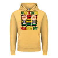 Vintage Mustard juneteenth freedom day Vintage Hoodie - Artiststas