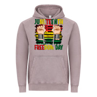 Vintage Zinc juneteenth freedom day Vintage Hoodie - Artiststas