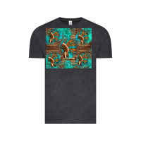 Vintage Black indian headdress Vintage Tee - Artiststas