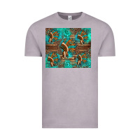Vintage Zinc indian headdress Vintage Tee - Artiststas