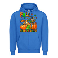 True Royal fall for jesus he never leaves Zipper Hoodie - MaliasSmallBusiness