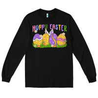 Black hoppy easter Long Sleeve Tee - MaliasSmallBusiness